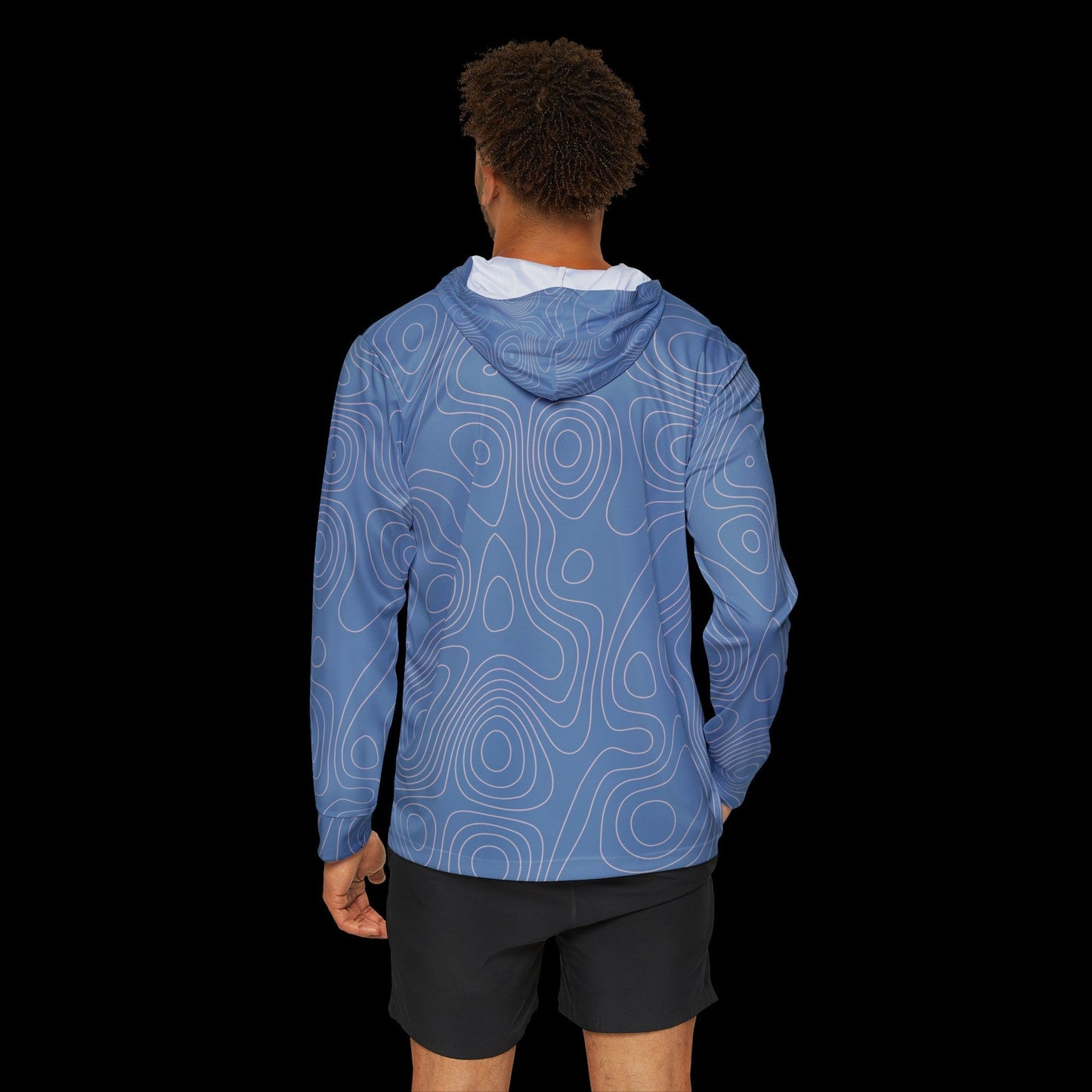 Baby Blue Links Performance Hoodie - WILKYs