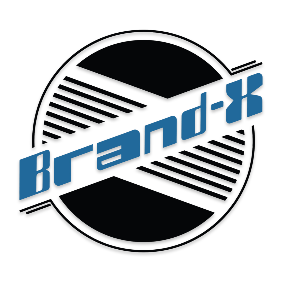 Brand - X 80s Logo Sticker 3” - WILKYs