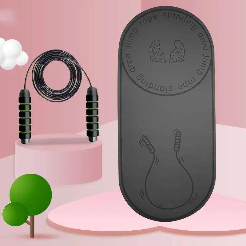 Fitness Mat Elasticity Rope Mat Durable Outdoor Yoga Mat Body Line Non - slip Mat Exercise Mute Yoga Mat High Density Board - WILKYs