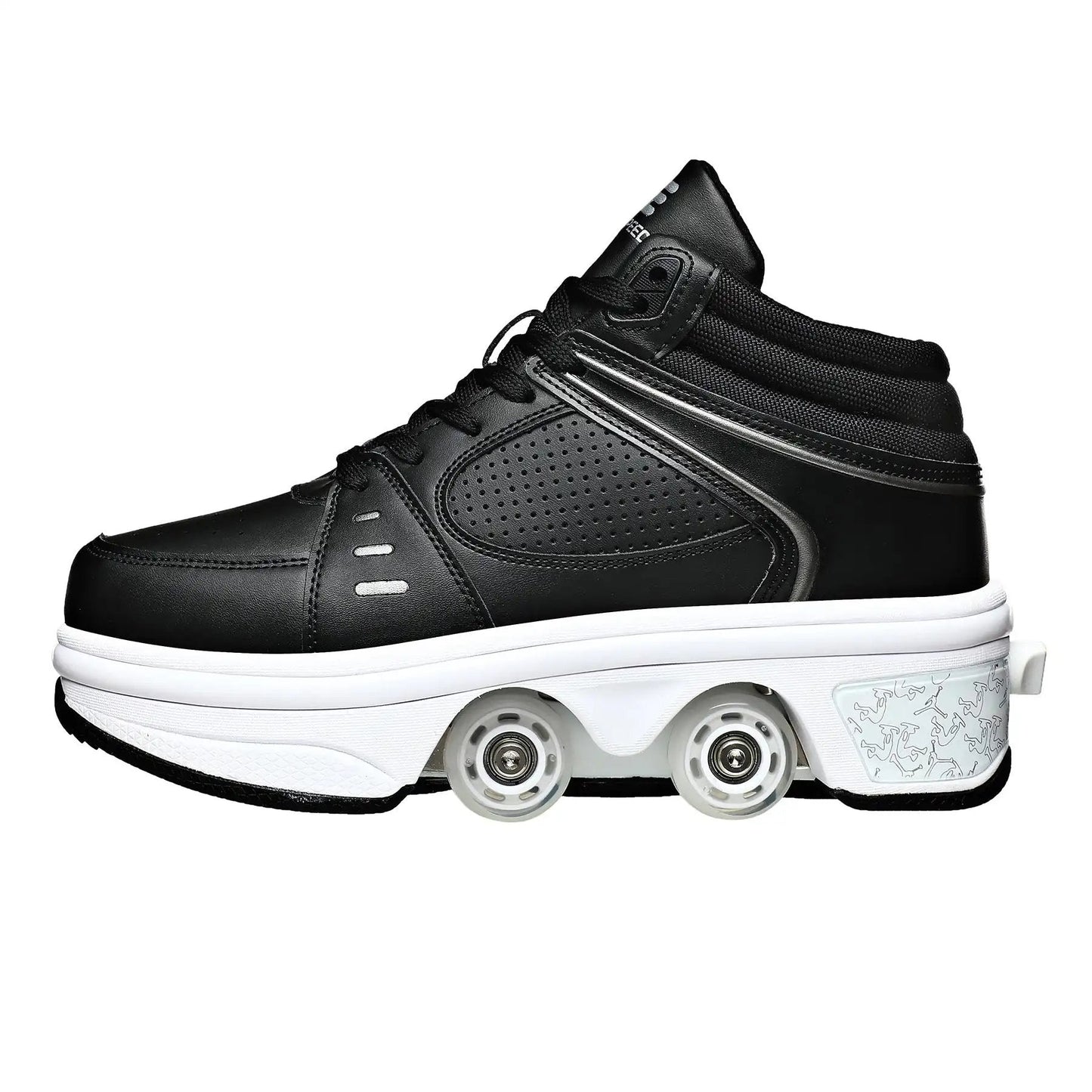 Good Product Dual - purpose Roller Skates, Deformed Shoes, Double Row Roller Skates - WILKYs