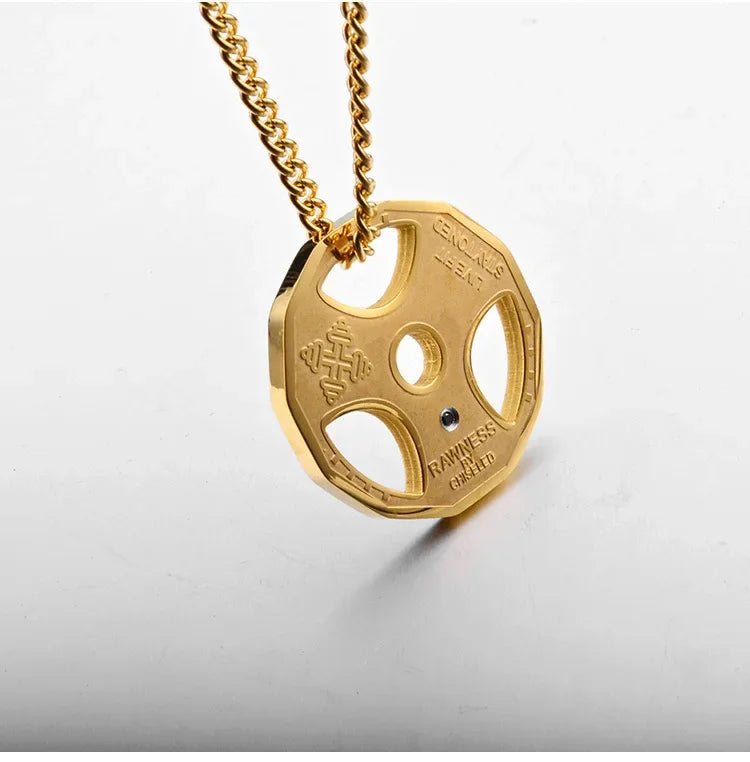 Men's Gym Necklace - Weightlifting Jewelry - WILKYs