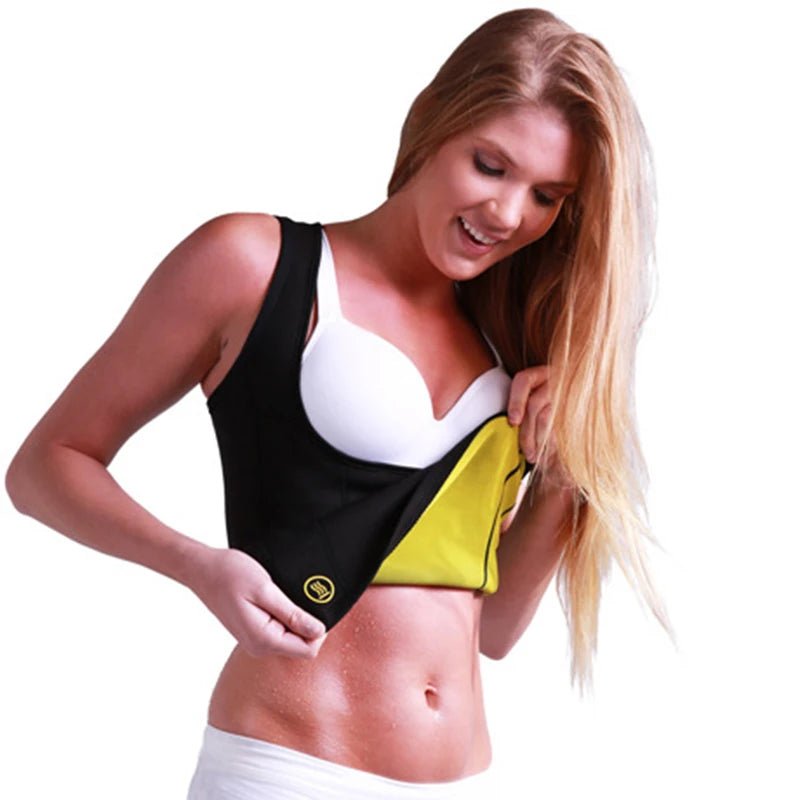 Neoprene Body Shaper Vest Sweat Slimming Shapewear Sauna Gym Gym Tank Top Women Sport Bodybuilding T-shirt Fitness Sportswear - WILKYs