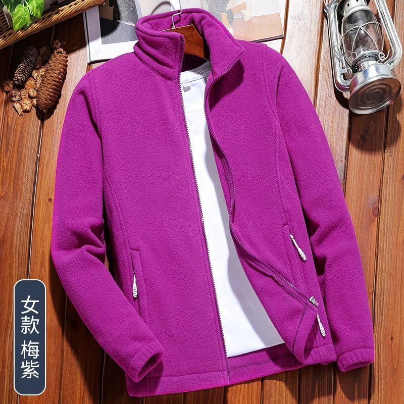 Outwear Women's Liner Thickening Cardigan Fleece Sweater - WILKYs