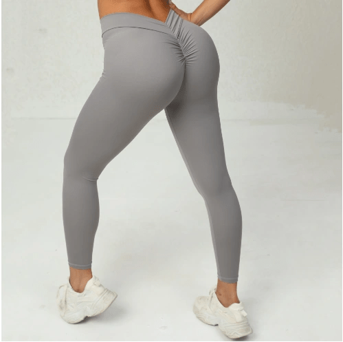 Sexy V Butt Push Up Fitness High Waist Pants - WILKYs