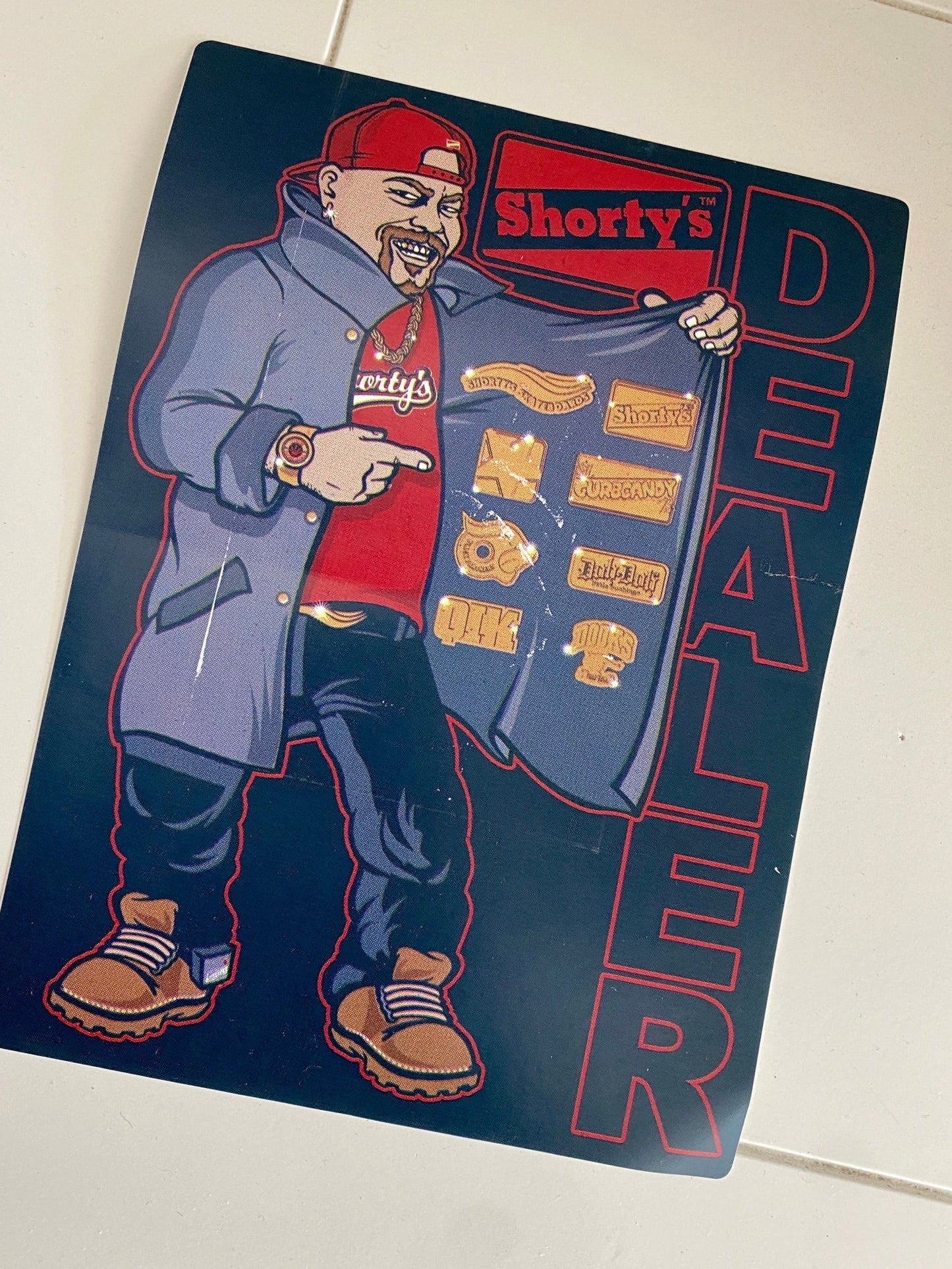 Shorty’s DEALER VINTAGE Sticker 6” - WILKYs
