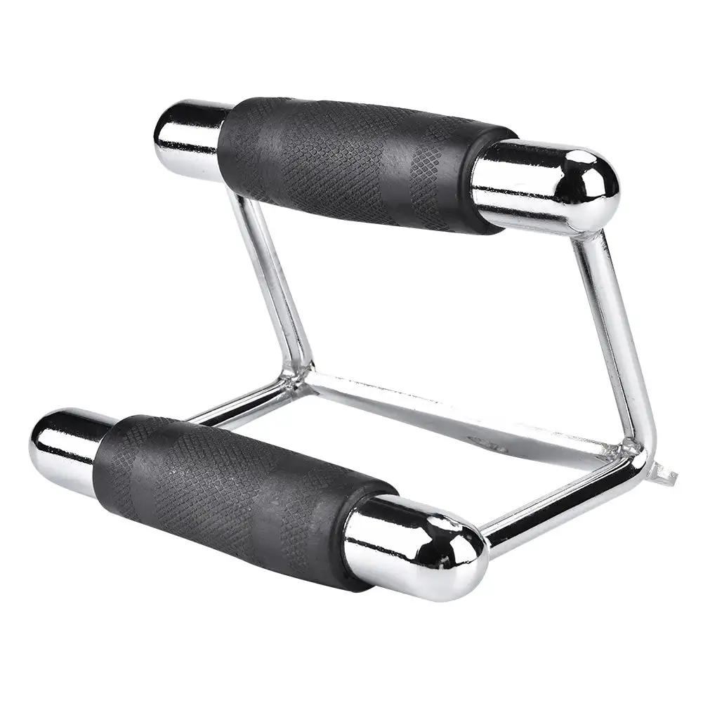 Steel Chinning Triangle Bar Handle Gym Training Exercise Cable Attachment for cable machines in home or gym training - WILKYs