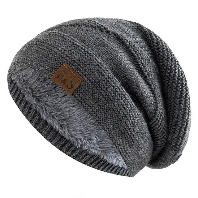 Unisex Slouchy Winter Hat – Warm Acrylic Beanie for Cold Weather - WILKYs