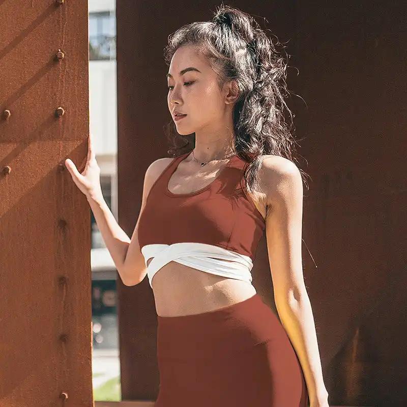 Yoga fitness shock - proof sports bra yoga vest - WILKYs