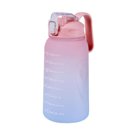 WILKYsWater bottleFitness Drinking BottleThe Fitness Bottle is the perfect way to stay hydrated and motivated throughout the day. Featuring a motivational design, time and volume markers, and a convenient c