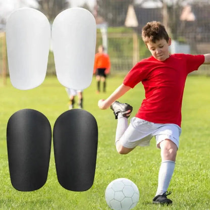1 Pair Mini Football Shin Pad Wear - resistant Shock Absorbing Leg Protector Lightweight Portable Soccer Training Shank Board - WILKYs