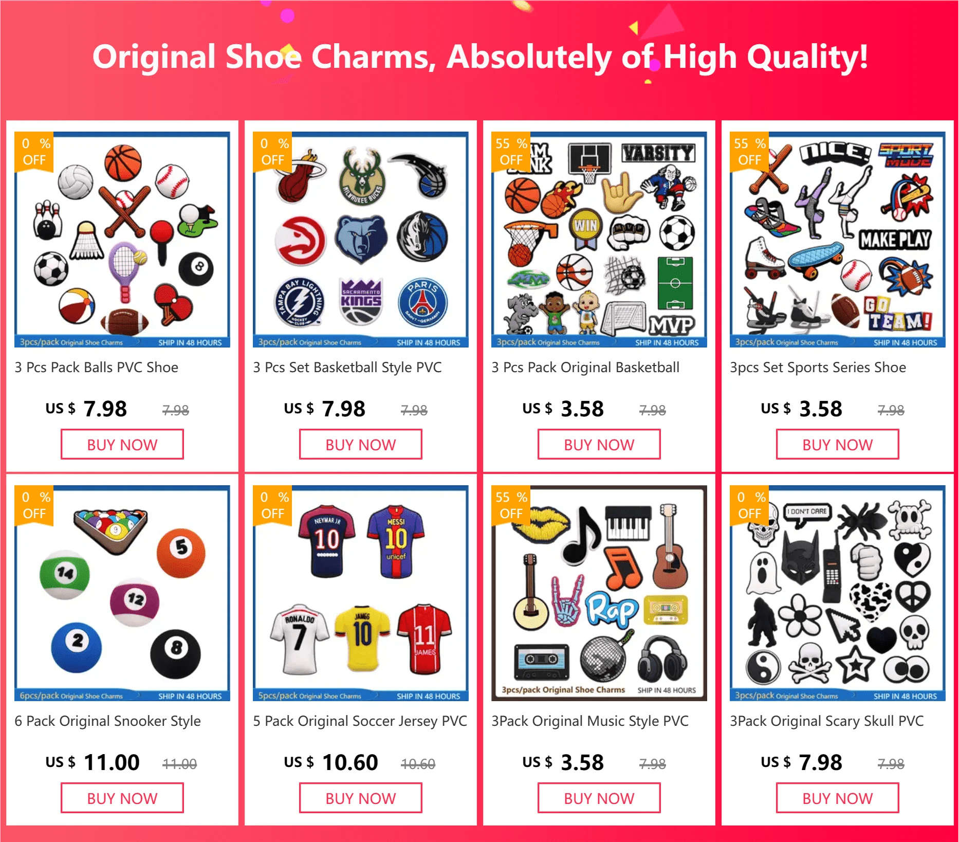 1 Pcs Original Soccer Jersey PVC Shoe Charms Designer Sandals Upper Decorations Accessories Football Clothes Shapes Clogs Buckle - WILKYs