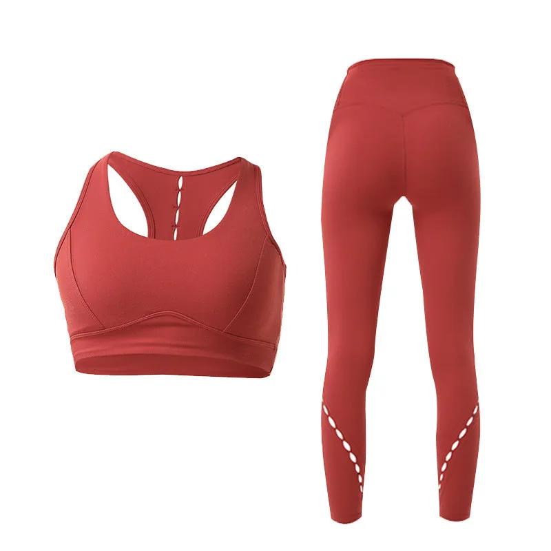 WILKYs0Beauty back fitness yoga set
 
 Main fabric composition: nylon  
 
 


 
 
  size
 S 
 M 
 L 
  XL
 
 
  bust
  31
  33
  35
  37
 
 
  length
  31
  32.5
  34
  35.5
 
 
  hem
  29
  31
  33
 