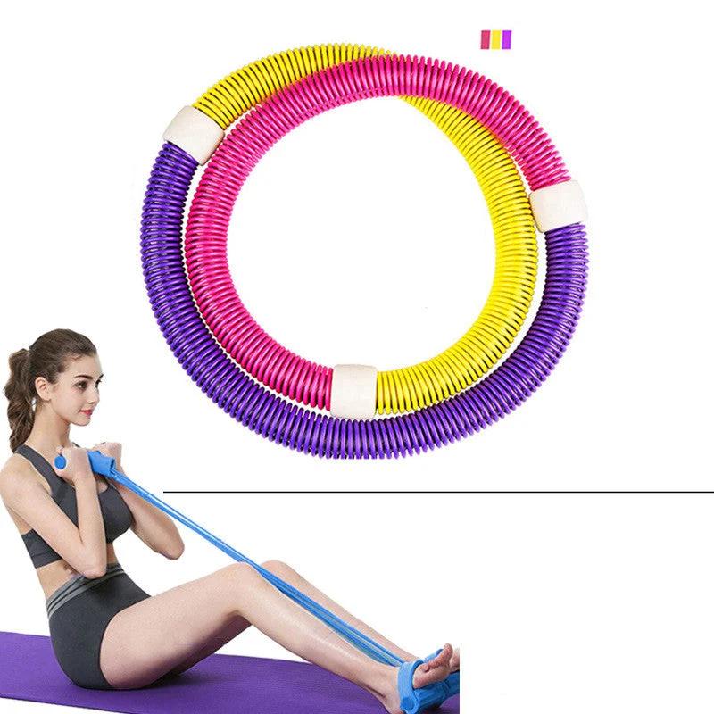 WILKYs0Soft Hoop Sport Hoop Fitness Circle Fitness Equipment Lose Weight Home
 Overview
 
 Hoop is a sport suitable for all ages. Skilled people can obtain better movement and development of waist, hip, and leg muscles, and effectively improv