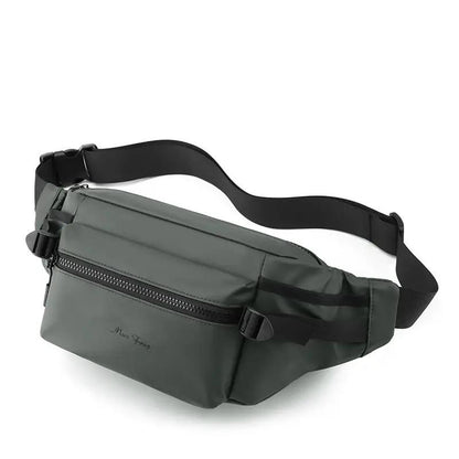 WILKYs0Fashion Fashion Waist Bag Sports Waterproof Outdoor Multifunctional Mo
 Product information:
 
 Pattern: solid color
 
 Lining texture: Polyester
 
 Color: black, gray, Army Green
 
 Processing Method: soft surface
 
 Outer bag type: S