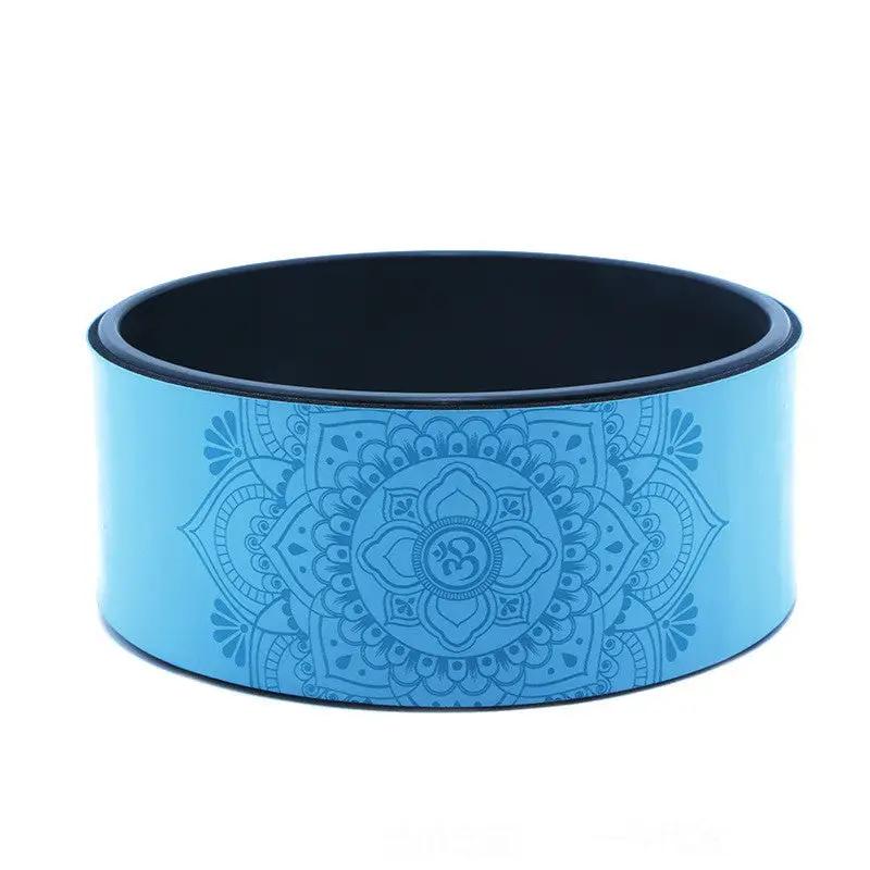 WILKYs0PU Yoga Wheel Yoga Circle
 Overview:
 
 Sustainable and practical, ssential tool for pilates.
 
 Very suitable for anyone who wants to keep fit
 
 Add intensity to ground exercises to build 