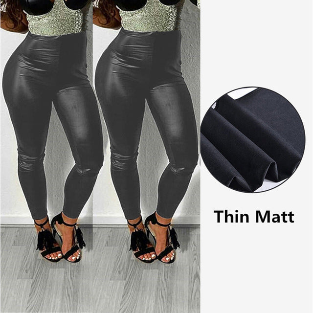 WILKYsLeggingsHigh Waist LeggingsIntroducing our amazing new high waist leggings! These PU leather leggings are perfect for any woman who wants to look sexy and stylish. They are made of a high qual