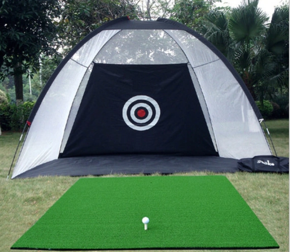 WILKYsExercise EquipmentGolf Practice Net Tent Golf Hitting Cage Garden Grassland Practice Ten
 Overview
 
 -This is a fantastic golf practice net cage for any golfer to practice outdoors in the comfort of their own backyard or nearby park.
 
 -It can be used