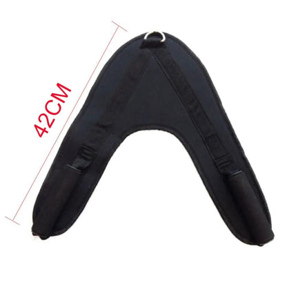 WILKYs0Gym abdominal strap
 Material: nylon webbing PVC handle D-ring
 
 Specifications: 42cm


 
 
 
 
 
 
 
 
   
 
