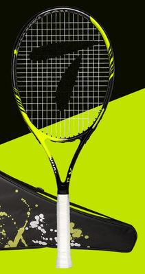 WILKYs0Denon Tennis Racket
 Material: carbon aluminum alloy
 


 Shape: oval
 
 
 
 
 
 
 
 
 
