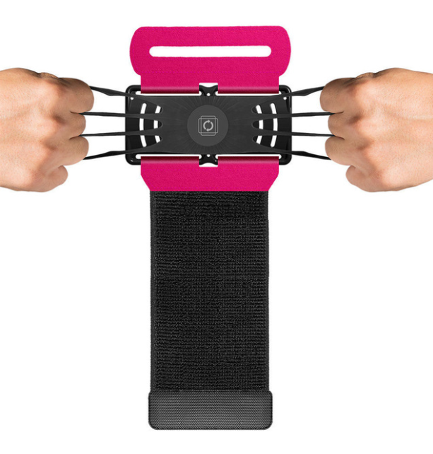 WILKYs0Detachable Mobile Phone Holder 360-degree Rotating Movement Arm Strap
 Overview: 
 
 1) Removable phone holder
 
 2) 360 degrees rotatable
 
 3) Elastic straps are suitable for different size arms
 
 4) Widen the armband for more comf