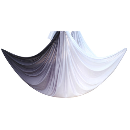 WILKYs0Home Color Gradient Aerial Yoga Hammock Fabric
 Product information:
 


 Fabric: High Density Nylon, good quality, comfortable and stretchy, perfect for yoga hammock swings.
 
 Size: 5m (5M x 2.8M). If you need