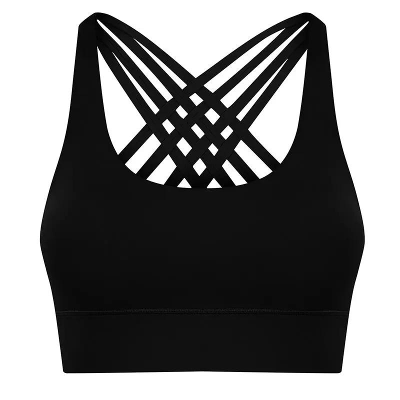 WILKYs0Fitness beauty back yoga bra
 Fabric Name: Cotton Blended
 
 Main fabric composition: nylon / nylon
 
 The content of the main fabric composition: 80 (%)


 
 
 
 
 
 
 
 
 
 
 
 
 
 
 
 
 
 
 