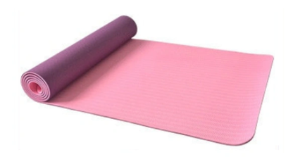 WILKYs06mm Beginner Yoga MatMaterial: TPE
Feature:  Waterproof and non-slip

 Thickness: 6 (mm)
 
 
 Product category: Yoga mat Specification: 183 * 61 * 0.6cm （cm）
 
 Applicable scene: fitness