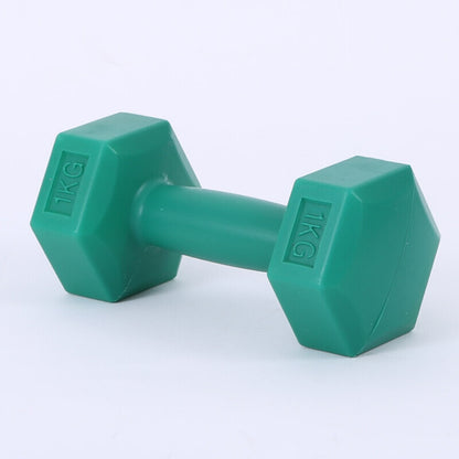 WILKYs0Ladies Gym Aerobics Filling Sand Hexagon Dumbbell
 Product information:


 Applicable object: female
 
 Material: PE
 
 Specification: 20 (cm)
 
 Applicable scenarios: fitness equipment, health massage, fitness and