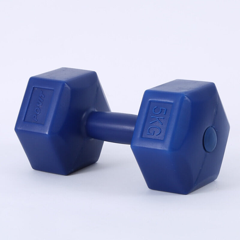 WILKYs0Ladies Gym Aerobics Filling Sand Hexagon Dumbbell
 Product information:


 Applicable object: female
 
 Material: PE
 
 Specification: 20 (cm)
 
 Applicable scenarios: fitness equipment, health massage, fitness and