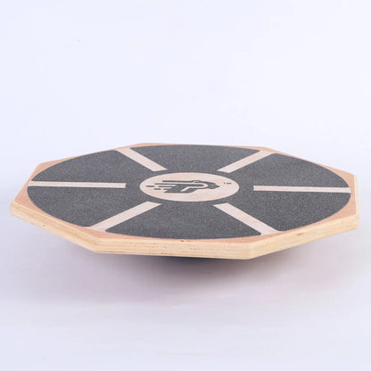 WILKYs0Wooden Octagonal Balance Trainer Board Twist Board Workout Balance Tra
 Overview:
 
 Perfect for many kinds of sports. Most popular boards for balance, core, abs, ankle, and leg strength.
 
 Improves stability, coordination, and propri