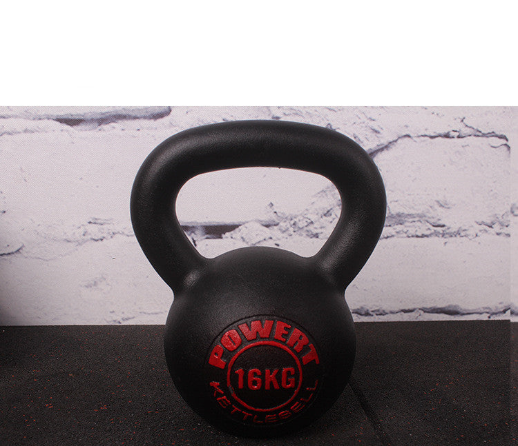 WILKYsFitness equipmentCast Iron Paint Kettlebell Men's And Women's DumbbellsThis Cast Iron Paint Kettlebell is the perfect tool for both men and women looking to increase their strength and improve their overall fitness. Made from durable ca