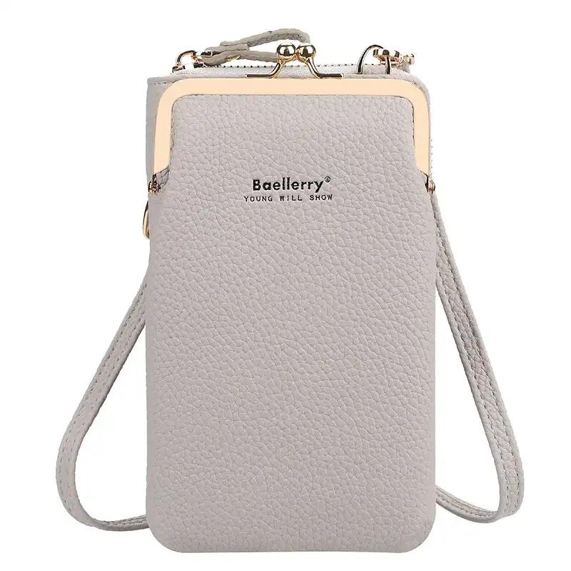 WILKYs0Fashion Mobile Phone Shoulder Bags With Lock Women Messenger Bag Walle
 Product information:
 


 Style: Korean
 
 Style: Women's Messenger Bag
 
 Fabric texture: PU
 
 Lining texture: synthetic leather
 
 Bag shapes: square vertical s