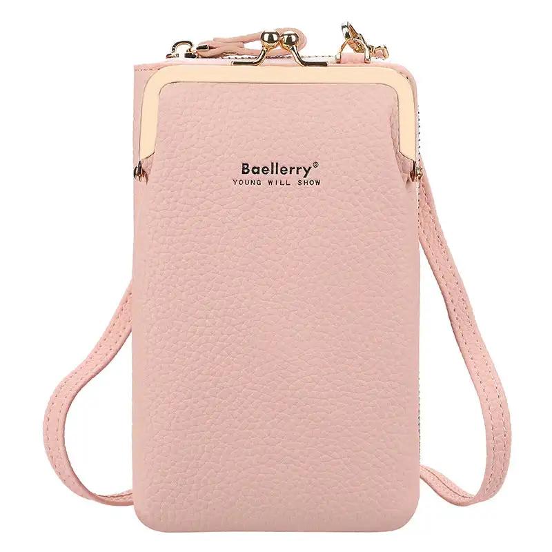 WILKYs0Fashion Mobile Phone Shoulder Bags With Lock Women Messenger Bag Walle
 Product information:
 


 Style: Korean
 
 Style: Women's Messenger Bag
 
 Fabric texture: PU
 
 Lining texture: synthetic leather
 
 Bag shapes: square vertical s