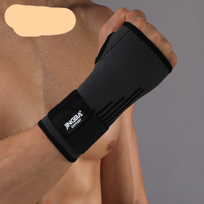 WILKYs0Sport Protective Gear Boxing Hand Wraps Support Weightlifting Bandage 
 Overview:
 
 1.Made of premium materials, lightweight, sturdy and durable.
 
 2.Thumb loop design, more convenient to wear and can avoid the sleeve form malpositio