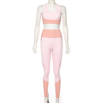 WILKYs0Slim Seamless Yoga Fitness Set
 Product Information：
 


 Product category: vest
 
 Fabric name: polyester
 
 Fabric composition: polyester fiber (polyester)
 
 Fabric composition content: 95 (%)