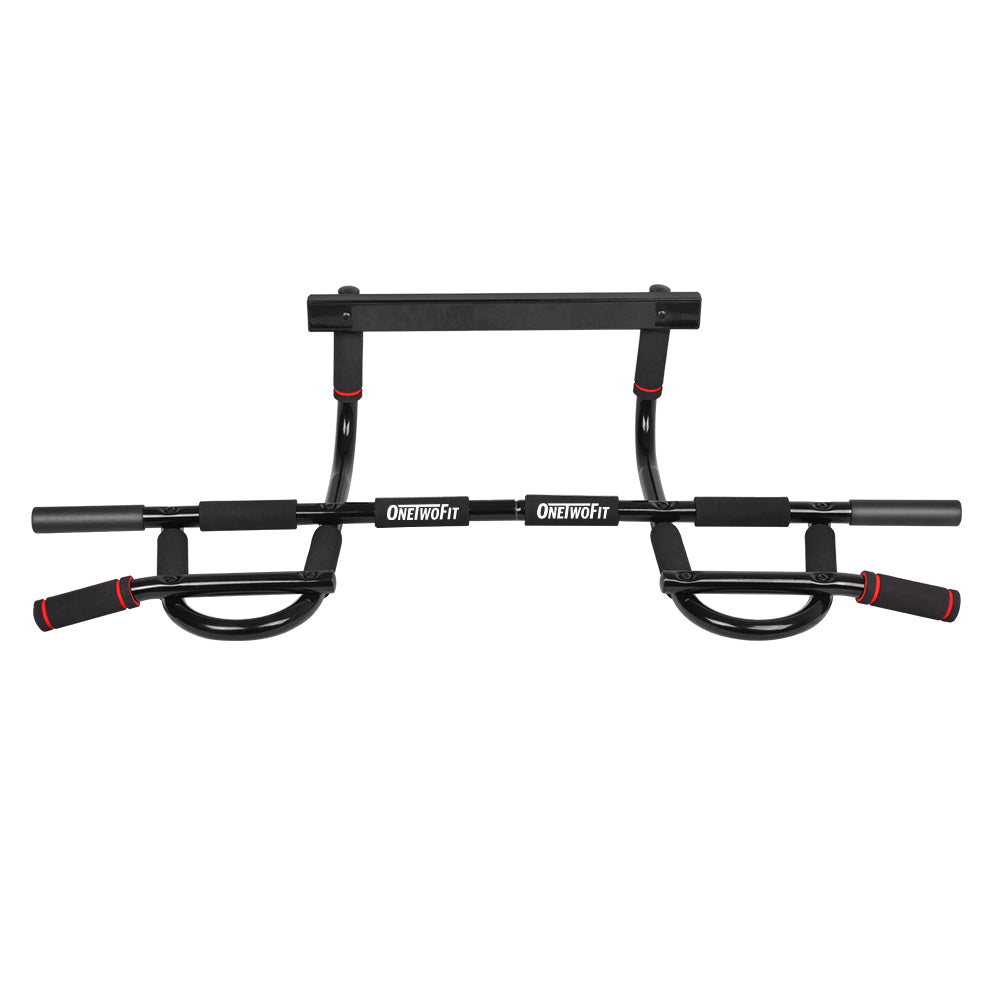 WILKYsExercise EquipmentHeavy Duty Pull Up Bar for doorway Indoor Fitness Multifunctional PullProduct information 
Use scenarios: fitness equipment, sports trends, fitness sports Specification 106*42*22.5CM Name: Door pull rod Material: steel, foam Suitable d