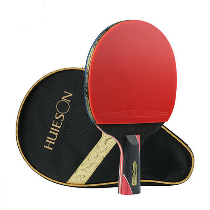 WILKYs0Five Star Table Tennis Racket Single Pack Professional Table Tennis Ta
 Product information
 


 
 
 


 Floor material: carbon fiber
 
 
 Rubber type: reverse
 
 
 Racket type: straight racket
 
 
 Applicable scene: table tennis racke