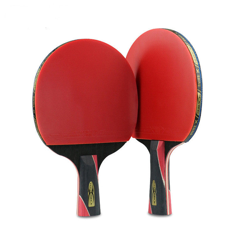 WILKYs0Five Star Table Tennis Racket Single Pack Professional Table Tennis Ta
 Product information
 


 
 
 


 Floor material: carbon fiber
 
 
 Rubber type: reverse
 
 
 Racket type: straight racket
 
 
 Applicable scene: table tennis racke