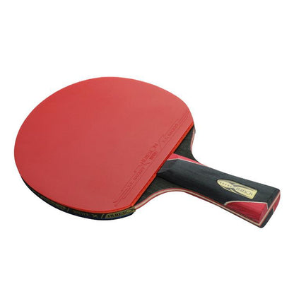 WILKYs0Five Star Table Tennis Racket Single Pack Professional Table Tennis Ta
 Product information
 


 
 
 


 Floor material: carbon fiber
 
 
 Rubber type: reverse
 
 
 Racket type: straight racket
 
 
 Applicable scene: table tennis racke