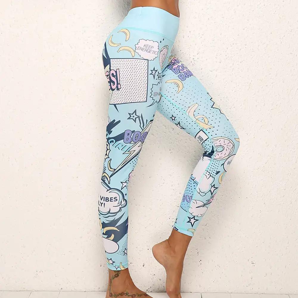 WILKYs0Sports Yoga Fitness Comic Set
 Product information:
 


 Fabric name: chemical fiber blended
 
 Main fabric composition: polyester fiber (polyester)
 
 The content of main fabric ingredients: 81