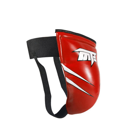 WILKYs0Fighting Sanda Protective Gear Taekwondo Crotch Protector
 Product informatio:
 


 Protected area: crotch
 


 Main body material: pp
 
 Applicable people: adults
 
 Color: black, blue, red

Applicable: Muay Thai training