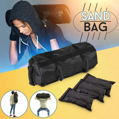 WILKYs7Outdoor Fitness Weightlifting Bag
 Product information:
 


 Adjustable weightlifting fitness sandbag
 
 1. Material: Oxford cloth
 
 2. Specification: 60 lbs., Equivalent to 27kg, 80lbs can be cust