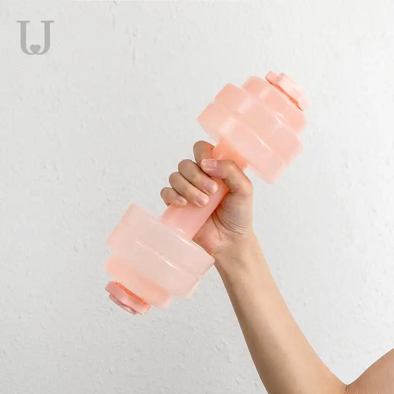 WILKYs0Fitness Water Dumbbell Home Fitness Water Injection
 Product information:
 


 Material: PP
 
 Specification: 26 (cm)
 
 Item No. :HO051
 
 Applicable scene: fitness equipment, fitness body


 


 Packing list :
 

D