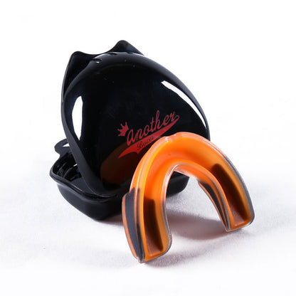 WILKYs0Double-Sided Mouth Guard Basketball Braces
 Product information:
 


 Protected part: teeth
 
 Body material: silicone
 
 Specification: Adult/Child
 
 Applicable people: general
 
 Applicable sports: boxing
