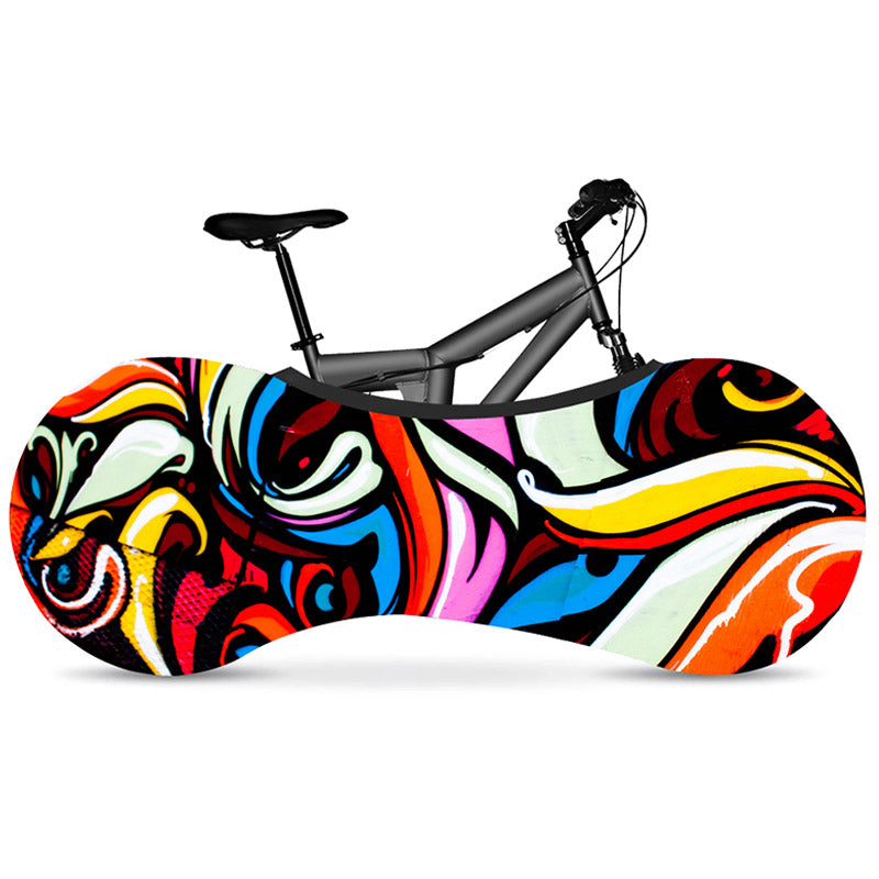 WILKYs0Bicycle Protective Cover Tire Cover
 Product information:
 
 
 Inventory type: Whole order
 
 Applicable gender: Male, female, neutral/male and female
 
 Whether to import: No
 
 Color: 1, 2, 3, 4, 5,