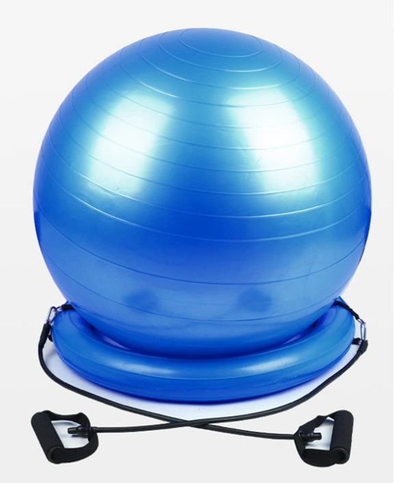 WILKYs0Explosion-proof yoga ball fixed baseMaterial PVC

 
 Specifications: Handle + fixed base ball ring


 Packing list:
 
 1 * fixed base
 
 2 * lifting handles


 


 Description:
 
 1. Long-term exercise