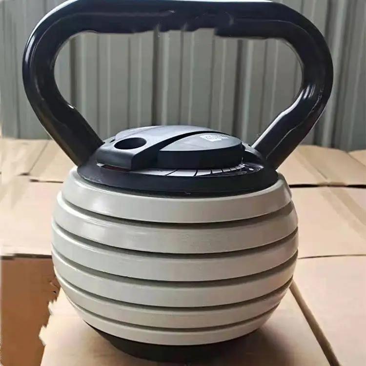 WILKYs0Customizable fitness adjustable weight kettlebell
 Product information


 Material: Cast iron
 
 Applicable scenarios: Fitness equipment, fitness body, sports trends
 
 Weight: 9kg (20LB), 18kG (40LB)


 


 Size I