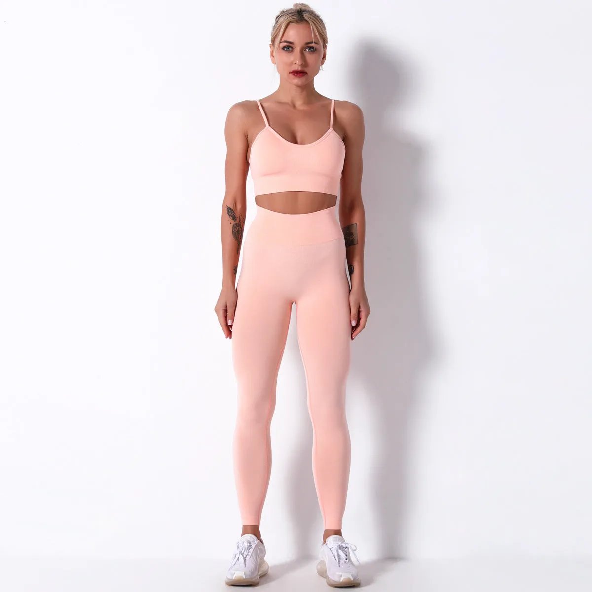 WILKYs0Yoga Pants Fitness Running Yoga Clothes Sports
 Product information:
 


 Fabric name: cotton blended
 
 Fabric composition: nylon/nylon
 
 Fabric composition content: 90 (%)
 
 Lining name: Lycra
 
 Lining comp