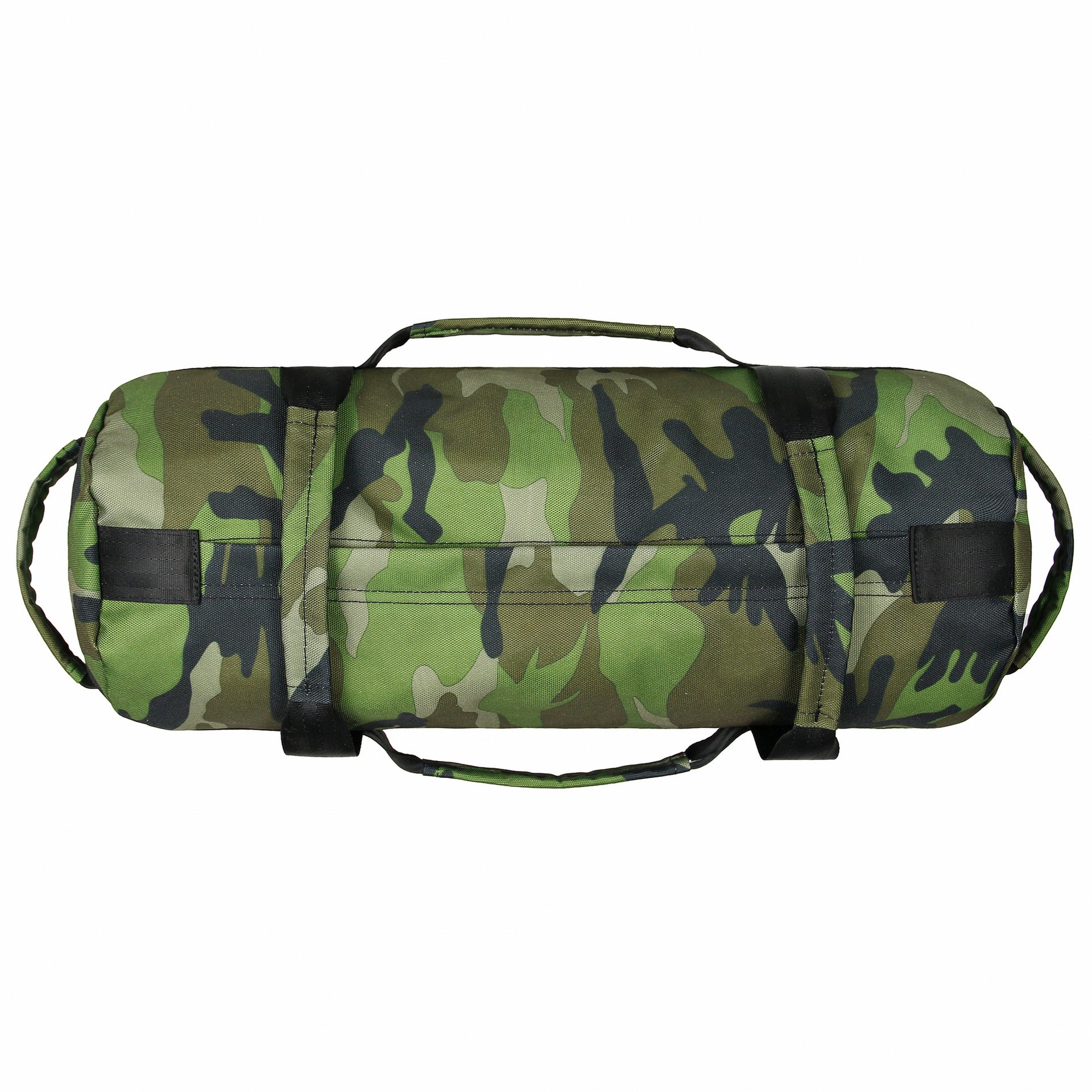 WILKYs0Camouflage Sports Fitness Weightlifting Bag
 Product Information：


 Specification: 46*19*19cm
 
 Color: CP camouflage, green camouflage, navy camouflage
 
 Material: 900D Oxford cloth
 
 Folding size: 25*25*