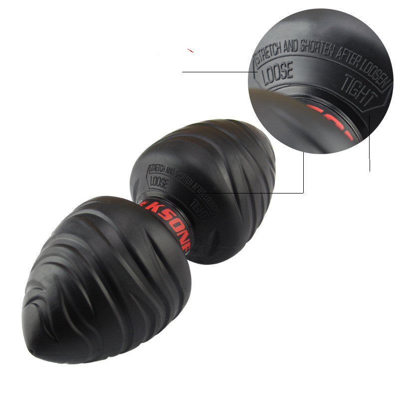 WILKYs0Stretching Conjoined Peanut Massage Fascia Yoga Fitness Ball
 Product information：
 


 diameter ： 18.5*7cm
 
 weight ： 300g
 
 Applicable scenarios ： Running, fitness equipment, fitness, health massage
 
 colour ： Red, black